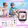 cjc Smart Watch for Kids Gift for Girls Ages 4-12 - Includes Screen Protector, 30+ Games, 140 Learning Cards, HD Touch Screen, Camera, Music, Pedometer - Fun & Educational Birthday Gift Idea (Purple) view 4