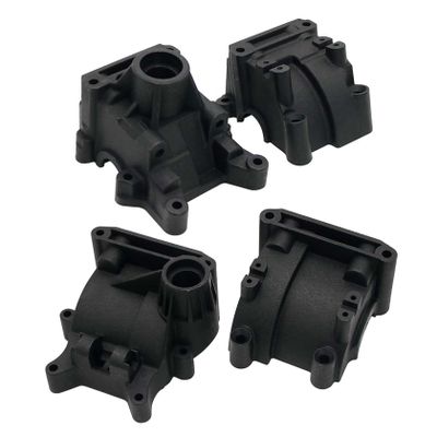 FLMLF Plastic Front and Rear Differential Diff Gear Shell Set for 1/5 Losi 5ive T ROFUN ROVAN LT King Motor X2 Rc Car Parts