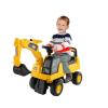 GLACER Push Car, Licensed Caterpillar Ride On Excavator for Toddlers w/Rotatable Digging Bucket, Realistic Drivers Cab, Horn, Hidden Storage Space, Anti-Slip Wheels, Toddler Construction Truck view 1