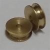 Dia.3mm 4mm 5mm 6mm Copper Pulley Thickness 1.3mm 1.5mm 1.7mm 2.0mm Rolling Wheel Glidewheel Bracket DIY for RC Boat Accessories(2pcs Dia.5mm Pulley) view 1