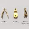 Dia.3mm 4mm 5mm 6mm Copper Pulley Thickness 1.3mm 1.5mm 1.7mm 2.0mm Rolling Wheel Glidewheel Bracket DIY for RC Boat Accessories(2pcs Dia.5mm Pulley) view 3