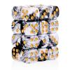 24 of Pack 16MM 6 Sided Dice Set,Two Colours D6 Game Dice Set, 6 Sided Standard Dices for Yahtzee, Bunco or Teaching Math,with Portable Dice Pouch(Black and White) view 1