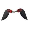3K Carbon Fiber Water Knife 55x21mm 62x25mm Waterjet Turn Fins DIY Parts for 50x65cm/65x85cm Remote Control Boat Model(Middle 62x25mm) view 1