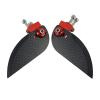 3K Carbon Fiber Water Knife 55x21mm 62x25mm Waterjet Turn Fins DIY Parts for 50x65cm/65x85cm Remote Control Boat Model(Middle 62x25mm) view 4