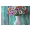 1000 PCS Jigsaw Puzzle for Adults Personalized Picture Puzzle Flowers in White Vase Customized Wooden Puzzle for Family, Birthday, Wedding, Game Nights Gifts, 20.4"x15" view 3
