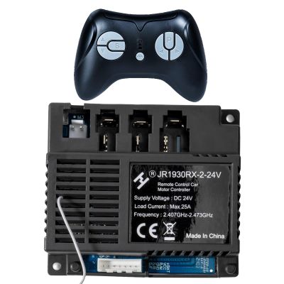 JR1930RX-3-24V,JR1930RX-2-24V Control Box Receiver and 2.4ghz Remote Control Kids Powered Ride on car Controller Accessories for Children Electric Ride On Car Replacement Parts