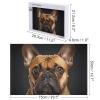1000 PCS Jigsaw Puzzle for Adults Personalized Picture Puzzle Dog Looking at Camera Customized Wooden Puzzle for Family, Birthday, Wedding, Game Nights Gifts, 20.4"x15" view 2