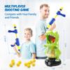 EagleStone Dinosaur Shooting Toys for Boys 5 6 7 8 9 Years Old, Electronic Kids Target Games w/Air Pump Gun, LCD Score Record, Sound, 24 Foam Balls, Birthday Party Favor, for Toddlers view 4