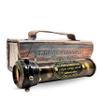 DA Ancein - 5.5 Inch Antique Brass Kaleidoscope  Immerse Yourself in a World of Ever-Changing Patterns, Ideal for Collectors and Home Decor with Leather Box view 1