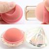 1 Pack Kids Sunscreen Applicator, Sun Lotion Applicator Sun Cream Brush for Blending Liquid, Cream or Flawless Powder Cosmetics,Easy Sunblock Applicator for Kids and Baby (Diamond Transparent) view 2