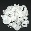 72PCS Small Motor Gears Plastic Gears for Motor RC Car Model Toy DIY Helicopter RC Toy Gear Replacement Module 0.5 view 2