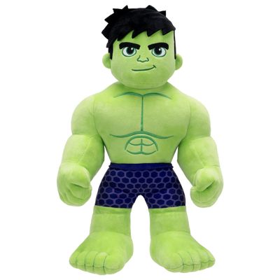 Marvel Spidey and His Amazing Friends My Friend Hulk Feature Plush - 16-Inch Talking Plush with 16 Unique Phrases