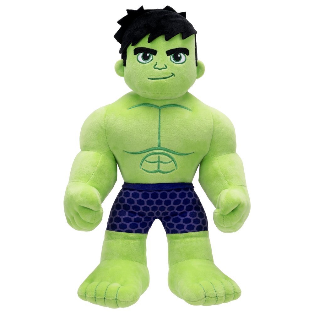 Marvel Spidey and His Amazing Friends My Friend Hulk Feature Plush - 16-Inch Talking Plush with 16 Unique Phrases