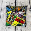 Comic Book Superhero Cornhole Bags (4 Pack) (Bat Comic) view 2