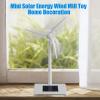 Sunicon Mini Solar Powered Wind Mill Model, Kids Children Science Teaching Tool Education Gift Home Decoration view 2