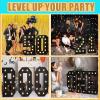LED Marquee Light Up Letters Giant Mosaic Numbes Sign for Baby Shower Birthday Engagement Wedding Bar Home Black Party Decoration DIY Pre-Cut Frame Kit(Letter W,100cm/3FT) view 4