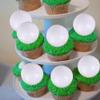 12 PCS Volleyball Cupcake Toppers 3D Foam Mini Volleyball Cupcake Topper Picks Volleyball Players Cake Toppers for Sport Theme Baby Shower Kids Birthday Party Cake Decorations Supplies view 4