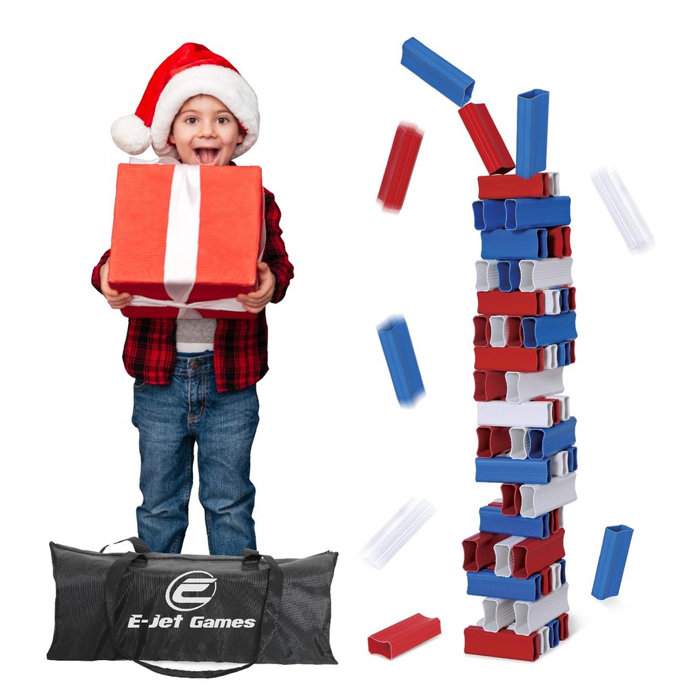 Jumbo Tower Game Stacking Tumbling Game for Kids Adults & Teen | Party & Table Game Night