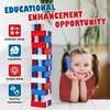 Jumbo Tower Game Stacking Tumbling Game for Kids Adults & Teen | Party & Table Game Night view 2