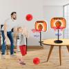 2 in 1 Toddler Basketball Hoop Indoor Basketball Hoops for Kids with Clips and Suction Cup Mini Kids Basketball Hoops for Outdoor Indoor Basketball Goal for Sport Toys Christmas Birthday Gift view 1