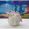 Baby Dragons with Dragon Egg, 3D Printed Articulated Cherry Blossom Baby Dragon, Fidget Toy for Autism ADHD, Executive DEST Toy, BD004 (White & Pink) view 3