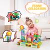 Ysityum Marble Run Building Blocks Toy - 2 in 1 Compatible Blocks Models with 6 Marble Balls, Montessori Educational Race Track Building Block Set, Classic Blocks STEM Toy for Kid Boys Girls (118PCS) view 4