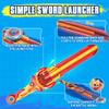 INFINITY NADO Spinning Top for Boys, Metal Battle Tops Sword Launcher, Battling Tops for Boys Girls 5 6 7 8 9 10 11 12 Years, Standard Pack Gold Warrior Phoenix view 3