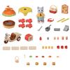 Sylvanian Families - Hamburger Stand - Set of 20 Accessories and 1 Figure - Immerse yourself in the imaginary world of the Sylvanian Family - Doll Houses and Toys for Children 3 years and older - 5757 view 3