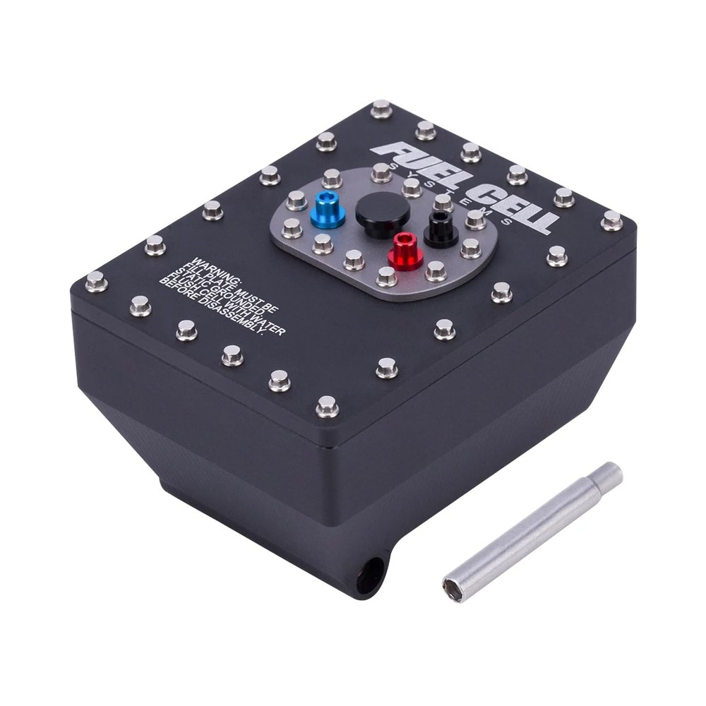 AMK RC Receiver Box, Simulated RC Fuel Cell Receiver Box, Capra Receiver Box for 1/10 Scale Axial Capra 1.9 UTB Trail Buggy Upgrade