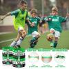 122Pcs Soccer Party Favors: Soccer Goodie Bags for boys Includes 12Pcs 13 x 11 Inch Soccer Drawstring Bags Slap Silicone Bracelet Keychain Tattoo Stickers for Soccer Party Decorations Supplies view 4