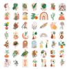100 Pcs Bohemian Aesthetic Stickers for Teens, Adults, Boys & Girls - Waterproof Vinyl Decals for Laptop, Water Bottles, Tech, Cars Travel Gear - Trendy Boho Sticker Pack (DIY Crafts, Phone, Flasks) view 3