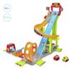 Dickie Toys ABC Jays Jump N Fun Tower (66 x 72 x 64 cm) Race Circuit from 1 Year with Loop, Frame and 2 Cars Toy, Highway Toy for Babies and Children from 12 Months view 4