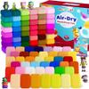 Air Dry Clay 90 Colors, Modeling Clay for Kids, Model Magic Clay, DIY Molding Clay Kit with Sculpting Tools,Soft & Non-Sticky,Art and Crafts Gift for Boys Girls Kids view 1