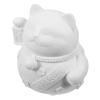 Abaodam Cat Piggy Bank Paintable Vinyl Money Pot for Boys and Girls Unbreakable Bank for Savings Adorable Cat Design for Birthdays and Holidays for Cash and view 1