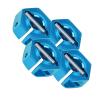 plplaaoo Wheel Hex Hub Adapter,12mm Universal Wheel Hex Drive Hub Adaptor,Easy Installation Aluminium Alloy RC Hub Adapter Extension Conversion for HSP 1/10 Scale RC Car (5.0MM Blue) view 3