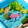 AGENTLAN Axolotl Sensory Bin,Axolotl Sensory Toys with Play Sand for Toddlers Boys and Girls, Kids Toys Gift Sand Kit for Age 3 4 5 6 7 8 view 3