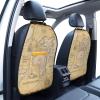 Xiso Ver Car Kick Mats for Kids Back Seat Cover(2 Pk) Seat Back Protector from Scratches and Dirt-World Map (2) view 2