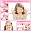 99 Pcs Kids Makeup Kit for Girls, Princess Toys Real Washable Cosmetics Set with Mirror,Rings, Necklace, Perfect for 3 4 5 6 7 8 Year Old Girls Birthday view 3