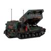 BrickCraftWorks Military Tank Building Set, M270 Multiple Launch Rocket System Assembly Tank Army Building Block Set, Military Toy Gift (943 PCS/Camo), BGK7LQG3412762SBZ4UE view 2