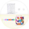 GOGOSO 200pcs Plastics Ball Pit Balls Shape Start Moon Heart view 1