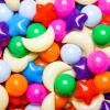 GOGOSO 200pcs Plastics Ball Pit Balls Shape Start Moon Heart view 3