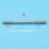 10pcs Stainless Steel Push Rods M3 L25/30/35/40/45/50/55/60/65/75/85/95/100/110/120/130/140mm Connecting Rods Thread Length 10mm(L110mm) view 2