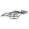 FLMLF RC Car Shell Metal Black Roll Cage Kit with Spare Tire Carrier for 1/5 Losey 5ive-t Rofun Rovan Racing Truck Parts view 2
