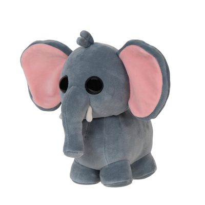 Adopt Me! AME0023-20 cm Plush Elephant Official Plush with Game Code