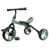 YGJT 4 in 1 Tricycle for Toddlers Age 2-5, Folding Toddler Bike Kids Trike Tricycles with Adjustable Seat and Removable Pedal, Baby Balance Bike Ride-on Toys Gift for Baby Boys Girls Birthday(Green) view 1