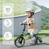 YGJT 4 in 1 Tricycle for Toddlers Age 2-5, Folding Toddler Bike Kids Trike Tricycles with Adjustable Seat and Removable Pedal, Baby Balance Bike Ride-on Toys Gift for Baby Boys Girls Birthday(Green) view 2