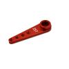 25T 37MM Long Servo Arm Horn for RC Boat Rc Car Futaba Servo Arm(RED Color) view 1