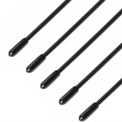 5PCS 15cm Plastic Protection Antenna Tube with Caps for Futaba FrSky Jumper RadioMast Receiver RC Drone Racing Boat Parts