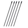 5PCS 15cm Plastic Protection Antenna Tube with Caps for Futaba FrSky Jumper RadioMast Receiver RC Drone Racing Boat Parts view 2