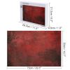 1000 PCS Jigsaw Puzzle for Adults Personalized Picture Puzzle Red Texture Image Customized Wooden Puzzle for Family, Birthday, Wedding, Game Nights Gifts, 20.4"x15" view 2